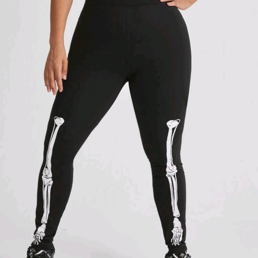 Womens skeleton leghings